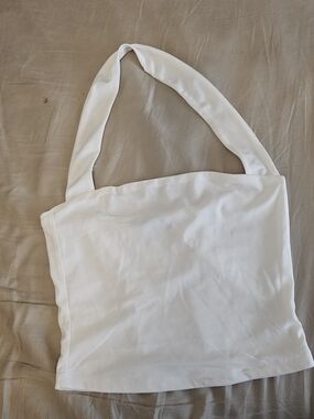 Lulu's White Halter Top